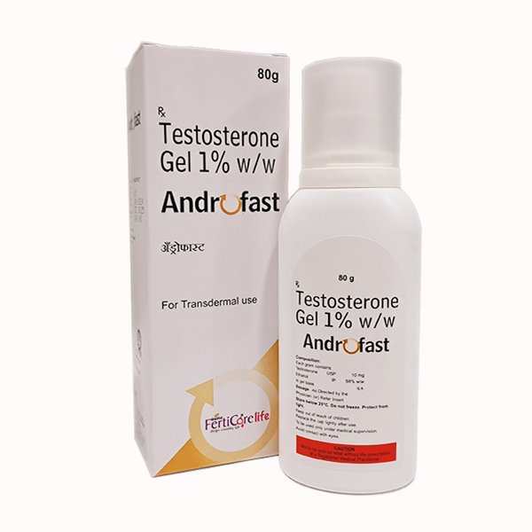 ANDROFAST - TESTOSTERONE GEL