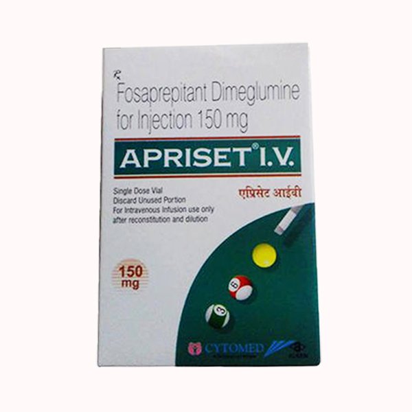 APRISET IV - FOSAPREPITANT DIMEGLUMINE 150MG