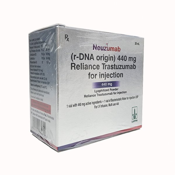 NEUZUMAB (r DNA ORIGIN) 440MG - RELIANCE TRASTUZUMAB INJECTION