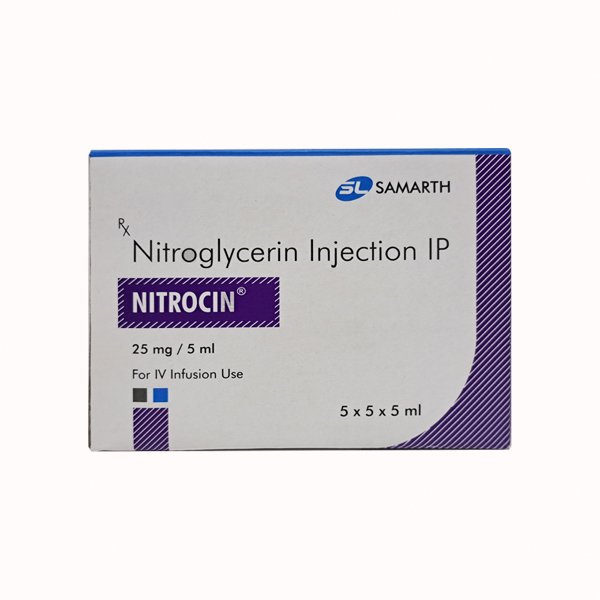 NITROCIN 25MG - NITROGLYCERIN INJECTION