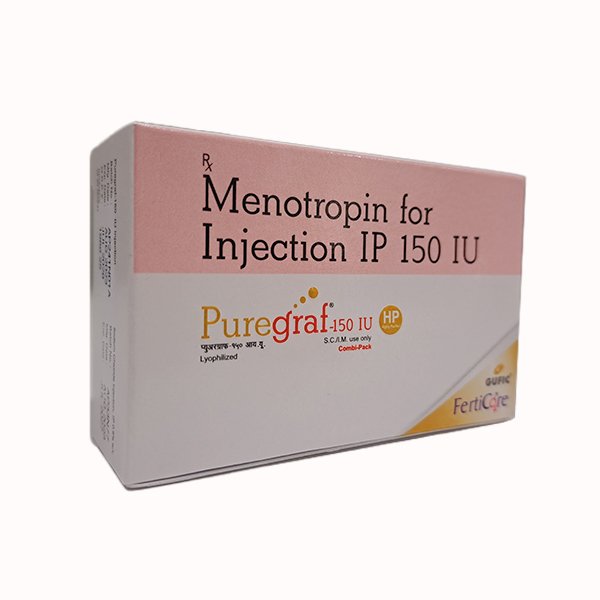 PUREGRAF 150IU - MENOTROPIN FOR INJECTION