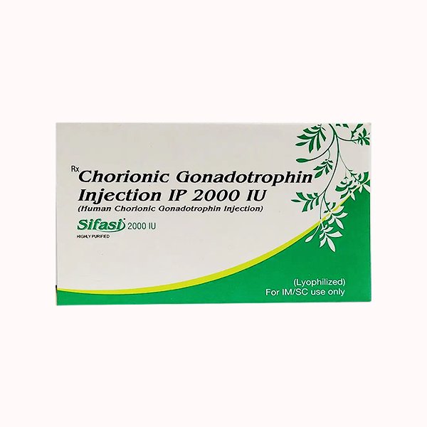 SIFASI - CHORIONIC GONADOTROPHIN INJECTION IP 2000 IU